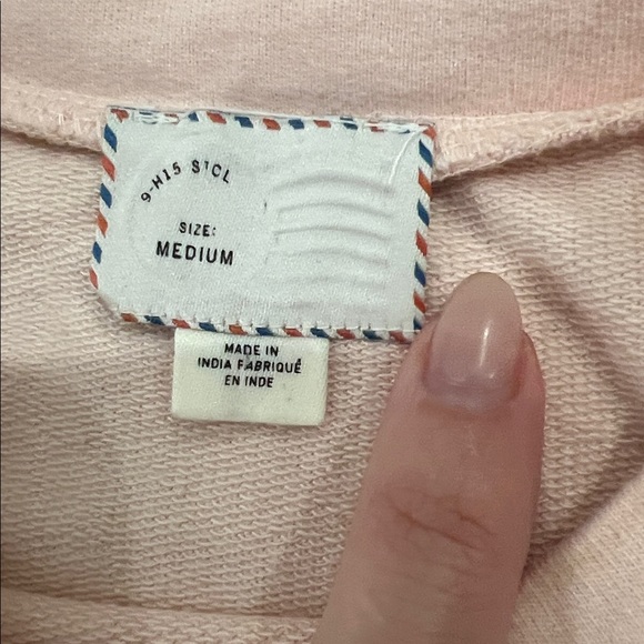 Anthropologie Postmark Tomorrow Embroidered Sequence Beaded Mock Neck Sweater - Picture 7 of 10